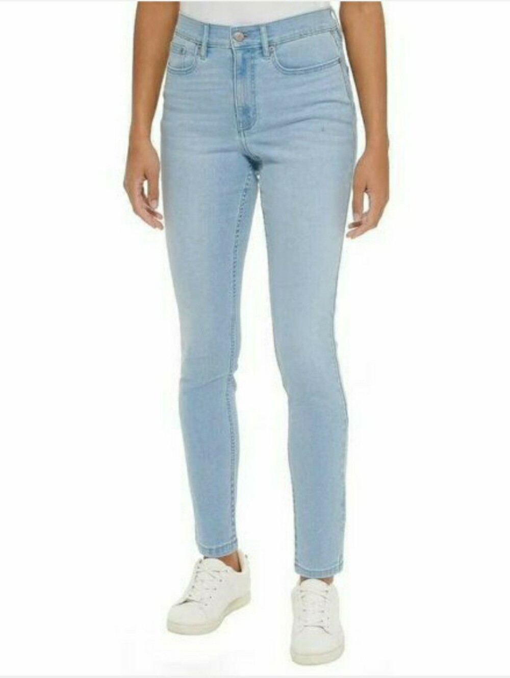 Calvin Klein Light Wash Skinny Jeans Size 16